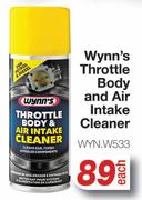 Wynn's Throtte Body & Air Intake Cleaner WYN.W533-Each