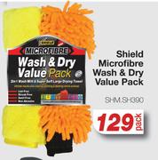 Shield Microfibre Wash & Dry Value Pack SHM.SH390-Per Pack