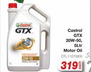 Castrol GTX 20W-50, Motor Oil CTL.11270800-5Ltr Each