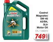 Castrol Magnatec 5W-40 A3/B4, Motor Oil CTL.11295810-5Ltr Each