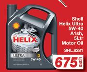 Shell Helix Ultra 5W-40 A1sh Motor Oil SHL.8281-5L Each