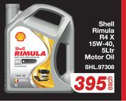 Shell Rimula R4 X 15W-40 Motor Oil SHL.97308-5L Each
