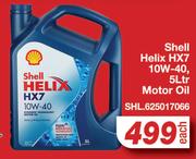 Shell Helix HX7 10W-40 Motor Oil SHL.625017066-5L Each