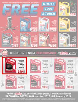 Autozone : Time To Travel (28 November - 07 January 2024), page 20