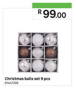 Christmas Balls Set-9Pcs 