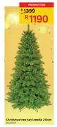 Christmas Tree Hard Needle 210cm