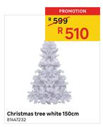 Christmas Tree White 150cm