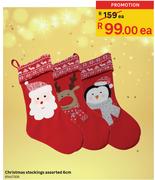 Christmas Stockings Assorted 6cm-Each