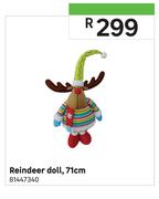 71 cm Reindeer Doll