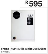 Frame Inspire Lila White 70x100cm