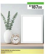Frame Inspire Mia White 24x30cm