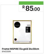 Frame Inspire Lila Gold 24x30cm