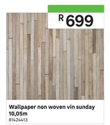 Wallpaper Non Woven Vin Sunday 10,05cm