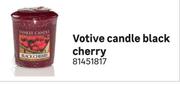 Votive Candle Black Cherry-Each