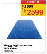 Shaggy Rug Lucca Marine 160 x 230cm