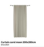 Curtain Carol Moon 200 x 280cm-Each