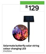 Solarmate Butterfly Solar String Colour Changing LED