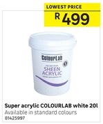 Colourlab Super Acrylic White-20L