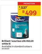 Duluxe Brilliant Luxurious Silk White-5L