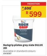 Rockgrip Pliotex Grey Slate Dulux-20L