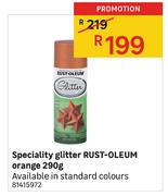 Rust-Oleum 290g Speciality Glitter Orange