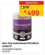 Velvaglo 5Ltr Non Drip Waterbased White