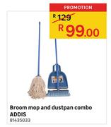 Addis Broom Mop And Dustpan Combo