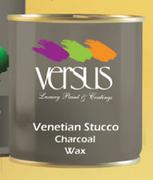 Versus 1Ltr Venetian Stucco Charcoal Wax