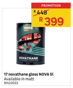 Nova 5Ltr 17 Novathane Gloss