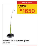 Shower Solar Outdoor Green