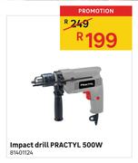 Practyl 500W Impact Drill 