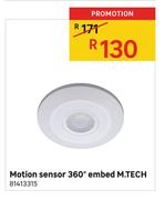 M.Tech Motion Sensor 360° Embed