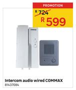 Commax Intercom Audio Wired 