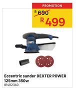 Dexter Power 125mm 350W Eccentric Sander