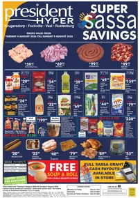 President Hyper : Super SASSA Savings (04 August - 09 August 2026)