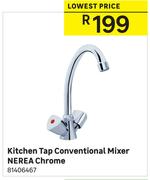 Kitchen Tap Conventional Mixer NEREA Chrome