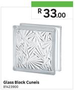 Glass Block Cuneis