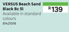 Versus Beach Sand Black Bc-5L