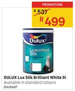 Duluxe Lux Brilliant White-5L