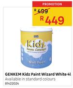 Genkem Kidz Paint Wizard White-4L