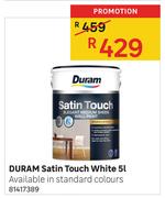 Duram Satin Touch White-5L