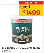 Plascon Double Velvet White-20L
