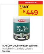 Plascon Double Velvet White-5L