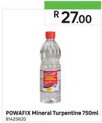 Powafix Mineral Turpentine-750ml