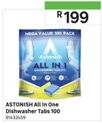 Astonish All In One Dishwasher Tabs-100's