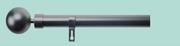 Pole Kit 28 Inspire Extendable 120-210cm Nickel