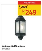 Outdoor Half Lantern
