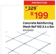 Concrete Reinforcing Mesh Ref 100 2.4 X 6m