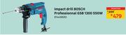 Bosch Impact Drill Professionnal GSB 1300 550W