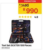 Tool Set Dexter 108 Pieces